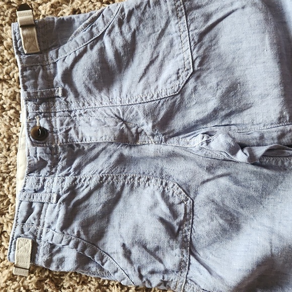 Baby Gap girls light wash pants/capri with adjustable straps size 5 - Picture 3 of 8